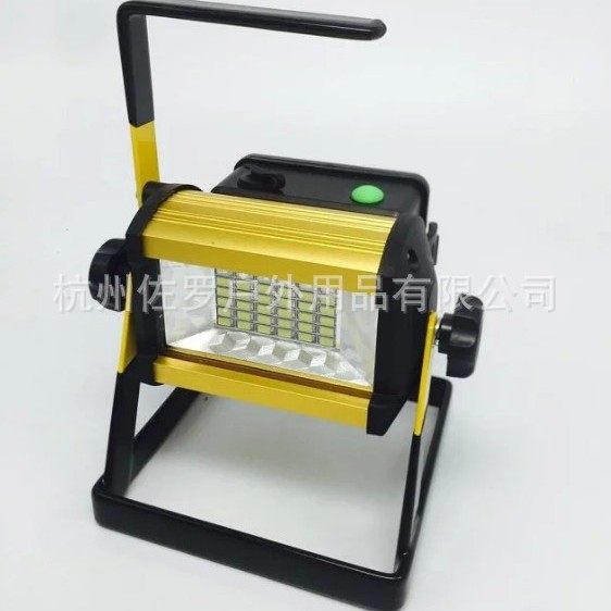 Lawn light 36LED projection light strong light searchlight site mobile work miner's lamp red and blue flashing warning light 60W
