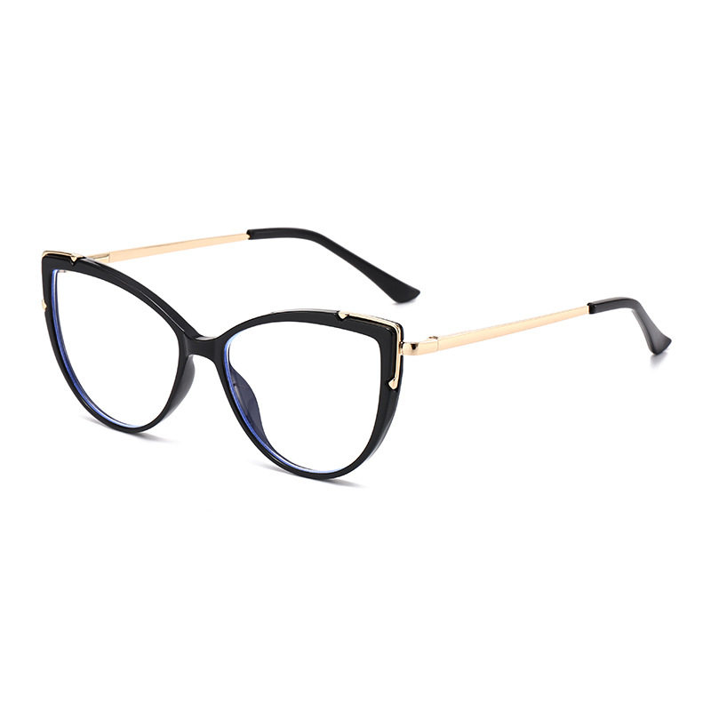 H6624 Korean Style Fashionable Casual Men's and Women's Eyebrow Frame Optical Frame Trendyy Simple Versatile Frame Wholesale