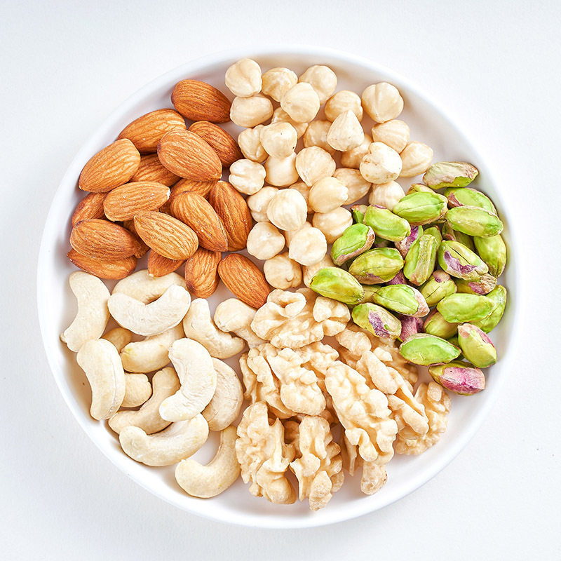 Daily Nuts and Dried Fruits Mixed Pure Nut Kernels 500g Independent Small Packaging Original Sugar Snacks Wholesale