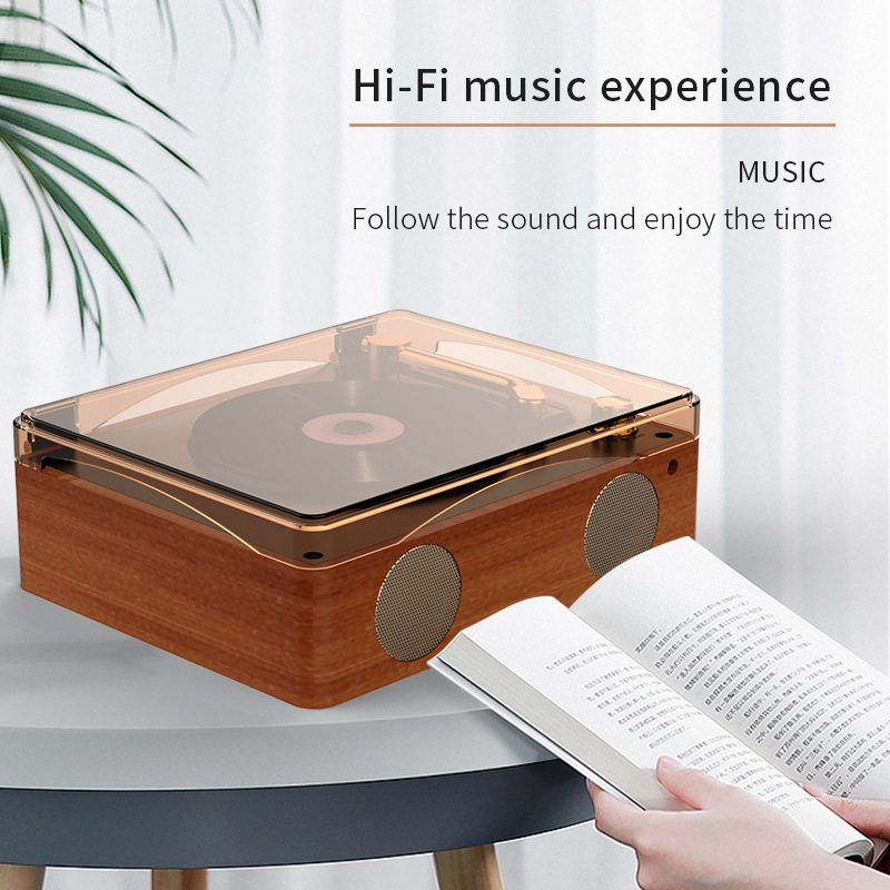 Cross-border new home portable CD player Bluetooth audio player birthday gift album CD retro CD player