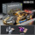 Совместимый с Lego Rambo Porsche Bugatti гоночный автомобиль с дистанционным управлением, строительные блоки, спортивный автомобиль, модель для сборки, игрушка для мальчика mini 64