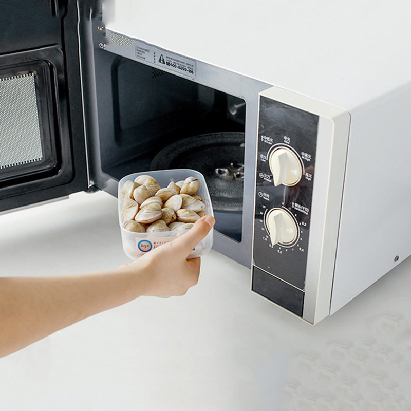 NAKAYA Japan imported plastic fresh-keeping box refrigerator food sealed jar fruit box frozen storage box storage box