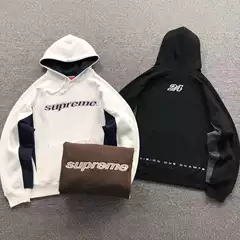 High-Weight Trendy Brand Supreme Box Logo Hooded Sweatshirt Street Style Pullover Hoodie