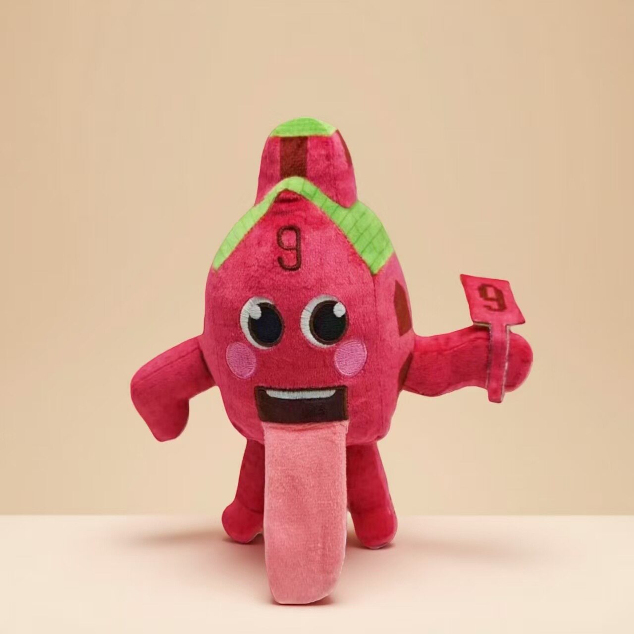 跨境新品Steal a Brainrot plush 机顶盒9号房子毛绒公仔创意玩具