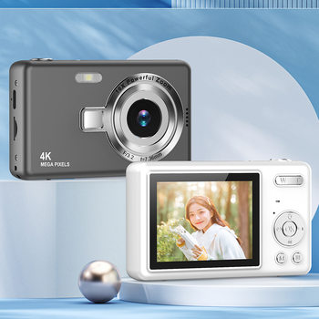Cross-Border Ccd High-Definition 4K Pixel Digital Camera Student Entry-Level Mini Card Camera Video Shooting Camera
