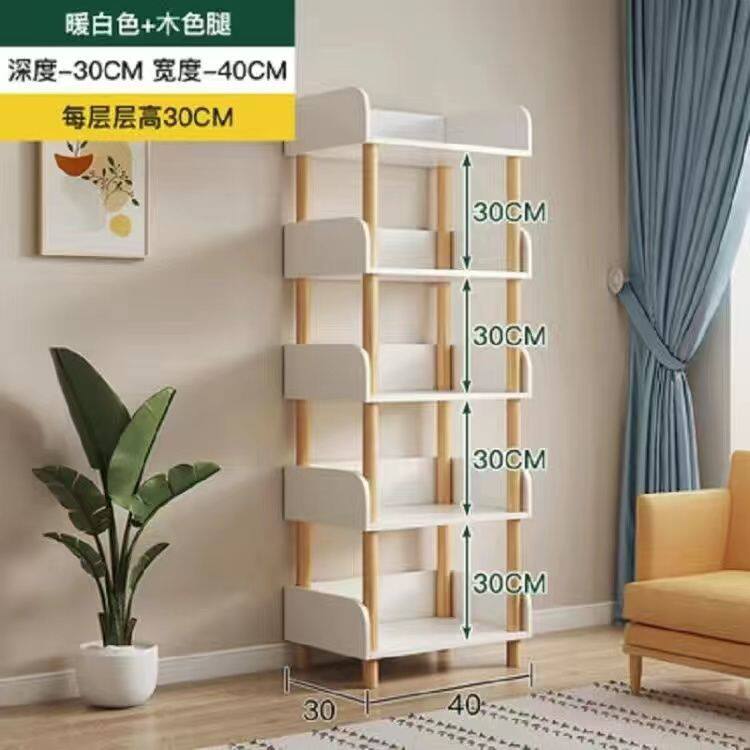 简易书架货架置物架多层收纳架子展示架客厅落地卧室家用储物柜子