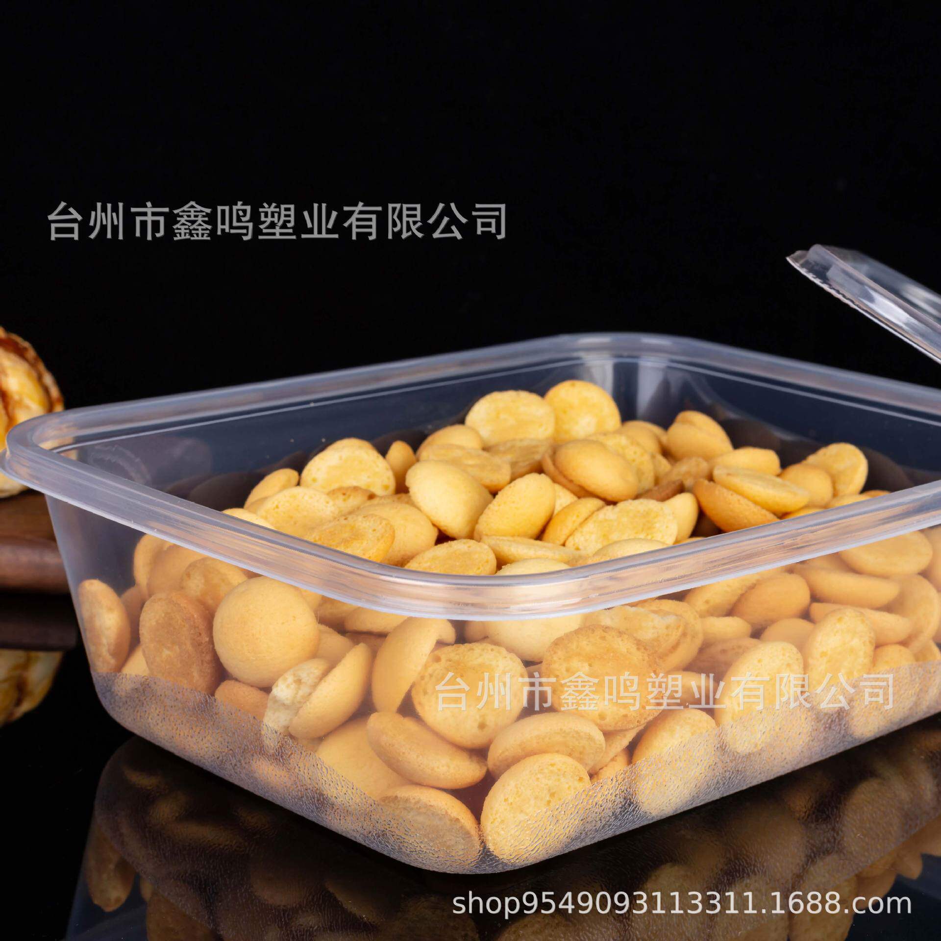 2500ml disposable lunch box crayfish packing bowl cherries fruit cutting box take-out snack box large capacity