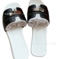 White palm print black