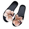 Barbie Phalaenopsis Flower Slippers Women's Fashionable All-match Outer Wear Non-slip Flat Slippers Home Soft Slippers