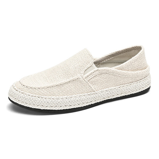 Canvas Men's Shoes Summer Breathable 2024 New Old Beijing Cloth Shoes Men's Casual All-match Non-slip Deodorant Soft Sole Board Shoes