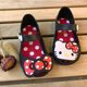 Cat Baby Children's Sandals Girls Minnie Princess Shoes Cartoon Four Seasons Shoes 1-6 Years Old Waterproof Jelly Gel Shoes