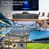 Cross-Border Combined Power Amplifier High-Power Bluetooth Partitioned Constant-Voltage Campus Public Address System Power Amplification
