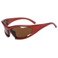 C6 red frame brown film