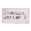 PP Baby 12 Months Hand Footprint Commemorative Photo Frame Infant Year Old Growth Record Creative Photo Frame Cross Border