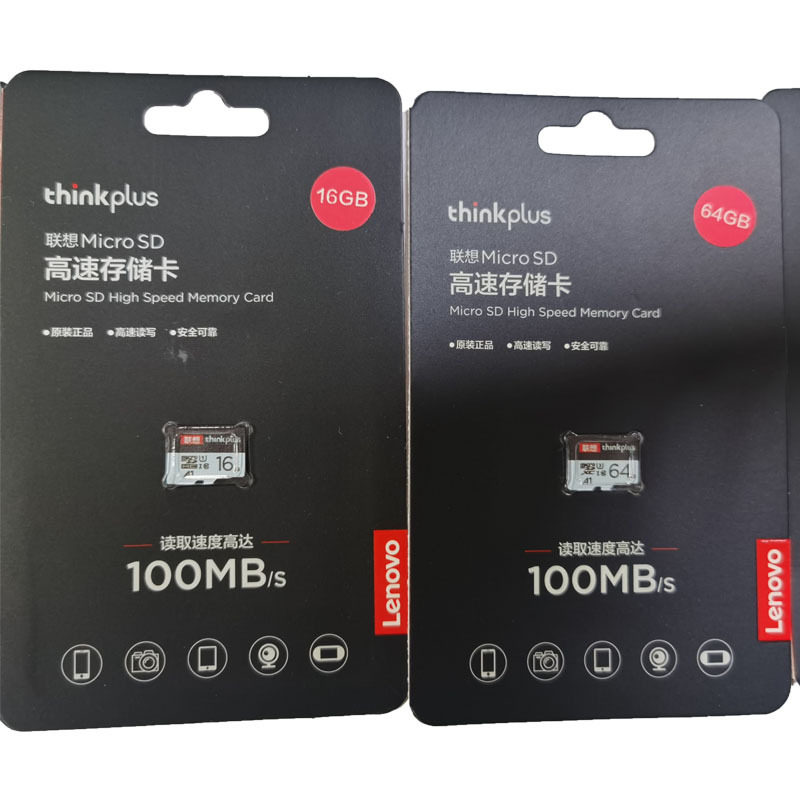 Lenovo Thinkplus Memory Card Tf Card Suitable for Driving Recorder Monitoring Memory Dedicated 64Gtf Memory Card