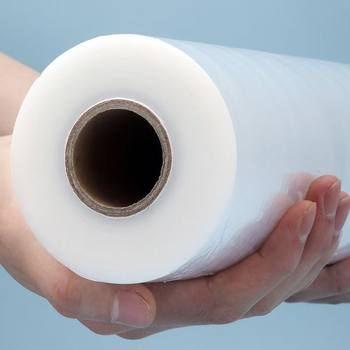 Food Contact Grade Large Roll PE Preservative Film Kitchen Household Economical Food Preservation Beauty Salon Dual-purpose Film