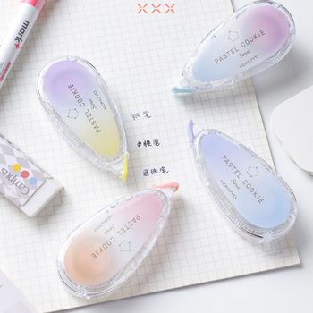 Japan's National Reputation Clear Sky Correction Tape for Students Girls High-value Cute Portable ins Japanese Correction Tape Limit