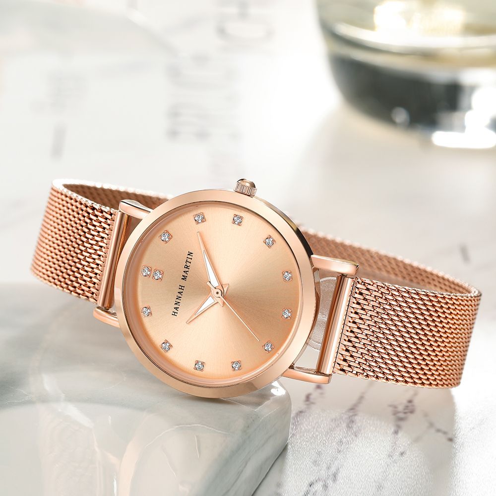 Cross-Border Brand Women's Watch with Japanese Movement, 32mm Small Dial, Fashionable and Versatile Design, Direct Sales from the Manufacturer