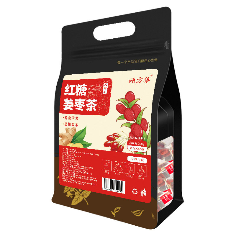 Brown Sugar Ginger Jujube Tea Longan Red Dates Wolfberry Tea Rose Tea Aunt Tea Brown Sugar Ginger Jujube Tea Wholesale Delivery