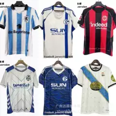25-26 Schalke Tenerife Frankfurt Football Jersey Bundesliga Jersey Fan Version