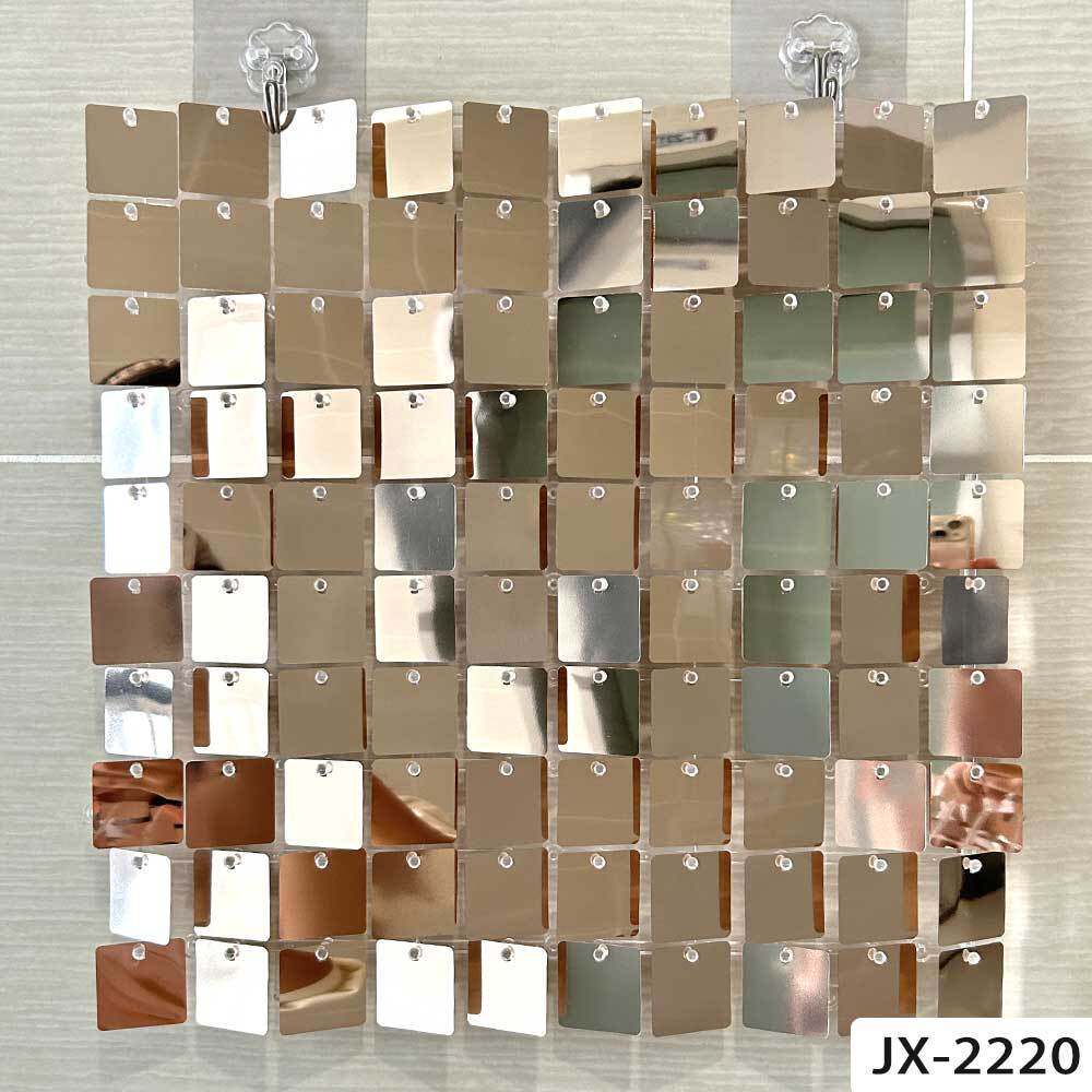 跨境炫彩风动板亮片生日派对年终活动户外婚庆舞台装饰布置背景