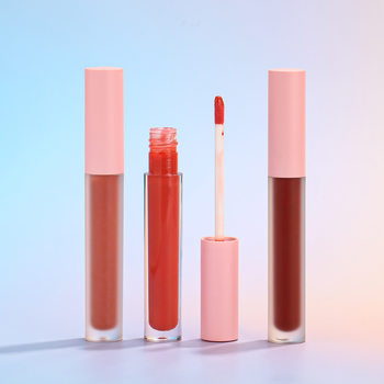 Glossy lip gloss moisturizing pearlescent sequins matte lip gloss processing custom logo free lip glaze neutral transparent