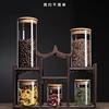 Glass Sealed Jar Food Grade Milk Powder Snack Cereal Tea Storage Transparent Kitchen Noodle Storage Jar