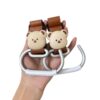 Cross-border hot selling stroller hook leather stroller Hook stroller universal accessories large aluminum alloy bag hook