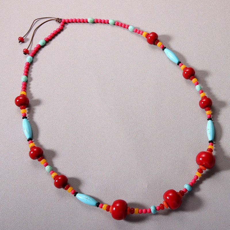 チベットロングネックレス(スタイル6)