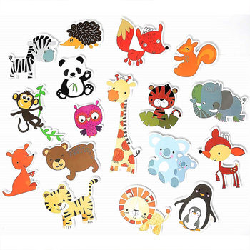 Supply EVA foam toys floating small animals children's educational bathroom bath stickers eva animal suit wholesale