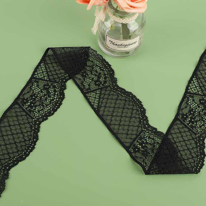 Black Lace Stretch Lace Lace Lace Underwear Clothing Lace Accessories in stock