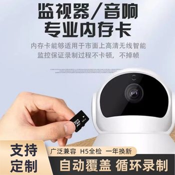 Monitoring Memory Card 128g Camera Audio Camera Storage Special Card Fat32Class10 High Speed Sd Card