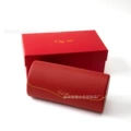 Kajia high quality sunglasses case red