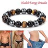 2020wish Cross Border Obsidian Bracelet Magnet Tiger Eye Bracelet Natural Stone Men's Bracelet