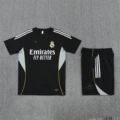 2526 Short Sleeve Real Madrid Black