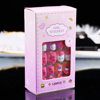 Children's Wearable Nails 120 Pieces Creative Ocean Style Kidsren's Wearable Nails Cartoon Girls Set Nails