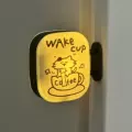 Cat mixed coffee [warm light]