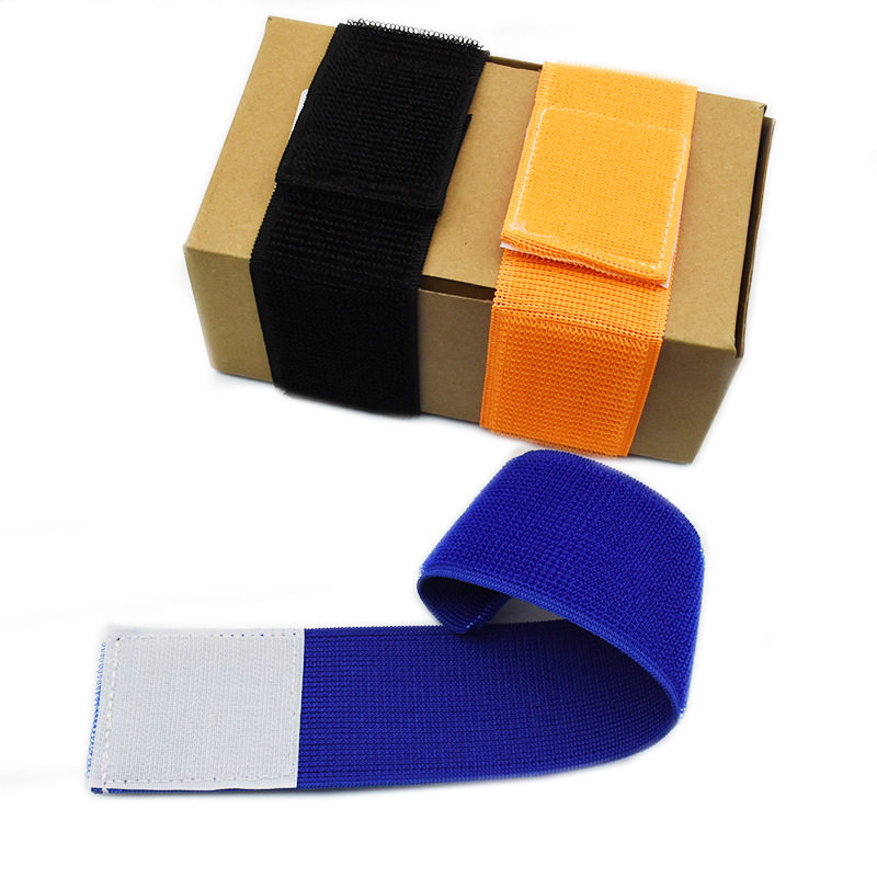5cm Wide Elastic Velcro Elastic Stretch Bundle Fixed Leggings Tie Waist Protection Waist Belt Burr Self-adhesive Belt