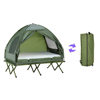 Outdoor Mountain Camping Style Off-The-Ground Tent Military Green Camp Bed Tent 4-in-1 Camping Style Multi-Functional Tent Manufacturer Customization
