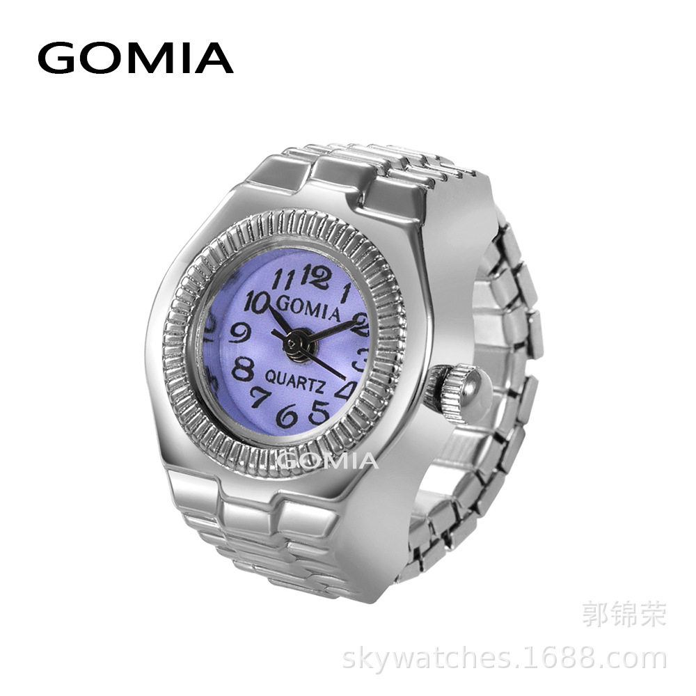 wish/速卖通/EB热销铆钉桃心复古八角戒指表爆款推荐手表批发