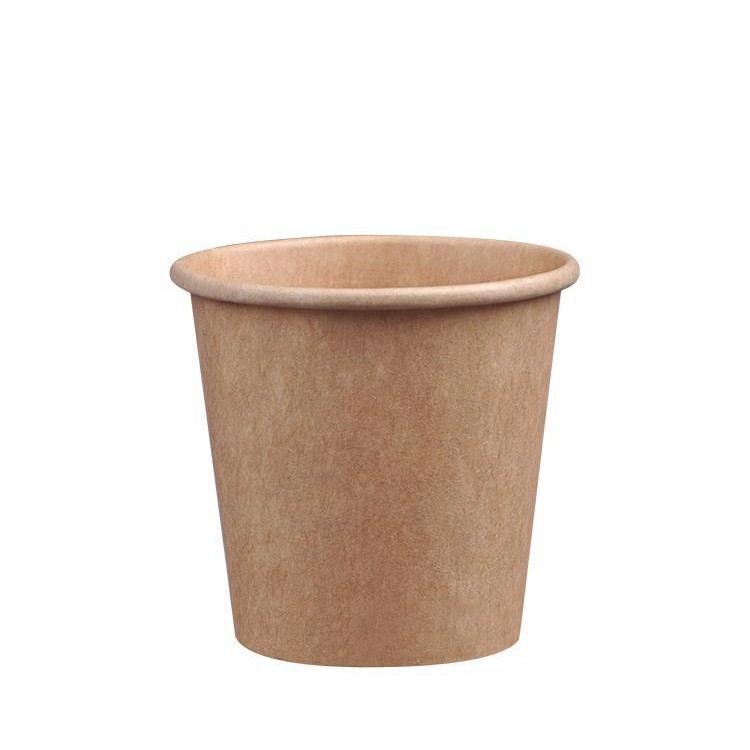 Food Festival Disposable Mini Paper Cups Extra Small Size for Tasting Drinks and Food 30/50/100ml Customizable