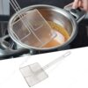 Fried strainer large strainer French fries noodle filter screen stainless steel kitchen commercial fine mesh square strainer shovel