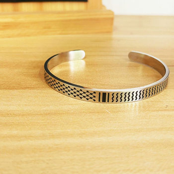 Stainless Steel Bracelet Middle East Jewelry Men's and Women's Arabian Jewelry Furnace Vacuum Color Preservation Popular in Europe and America