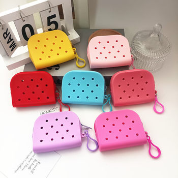 New Cartoon Candy Color Cave Coin Purse Student Small Cute Small Card Bag Coin Bag Primary School Gift