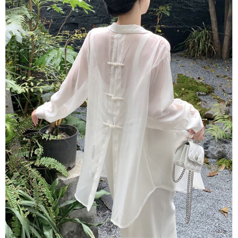 (Mới) Mã A4981 Giá 650K: Áo Sơ Mi Nữ Chtyai Thắt Nơ Bướm Hàng Mùa Hè Thời Trang Nữ Đồ Đi Biển Váy Maxi Chất Liệu G02 Sản Phẩm Mới, (Miễn Phí Vận Chuyển Toàn Quốc).