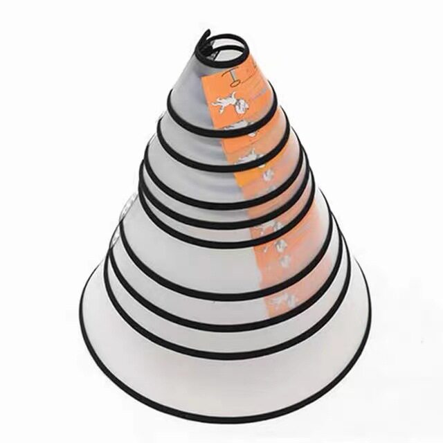 Dog Elizabeth Collar Cat Collar Neck Anti-Lick and Bite Ring Headgear Protective Cover Beauty Cover Pet Products