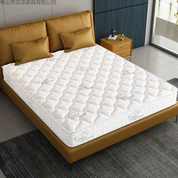 Simmons Mattress for Home Use, Dual-Purpose Soft and Firm, 20cm Thick, Double, 1.95m Economical Spring Mattress for Rental Apartments