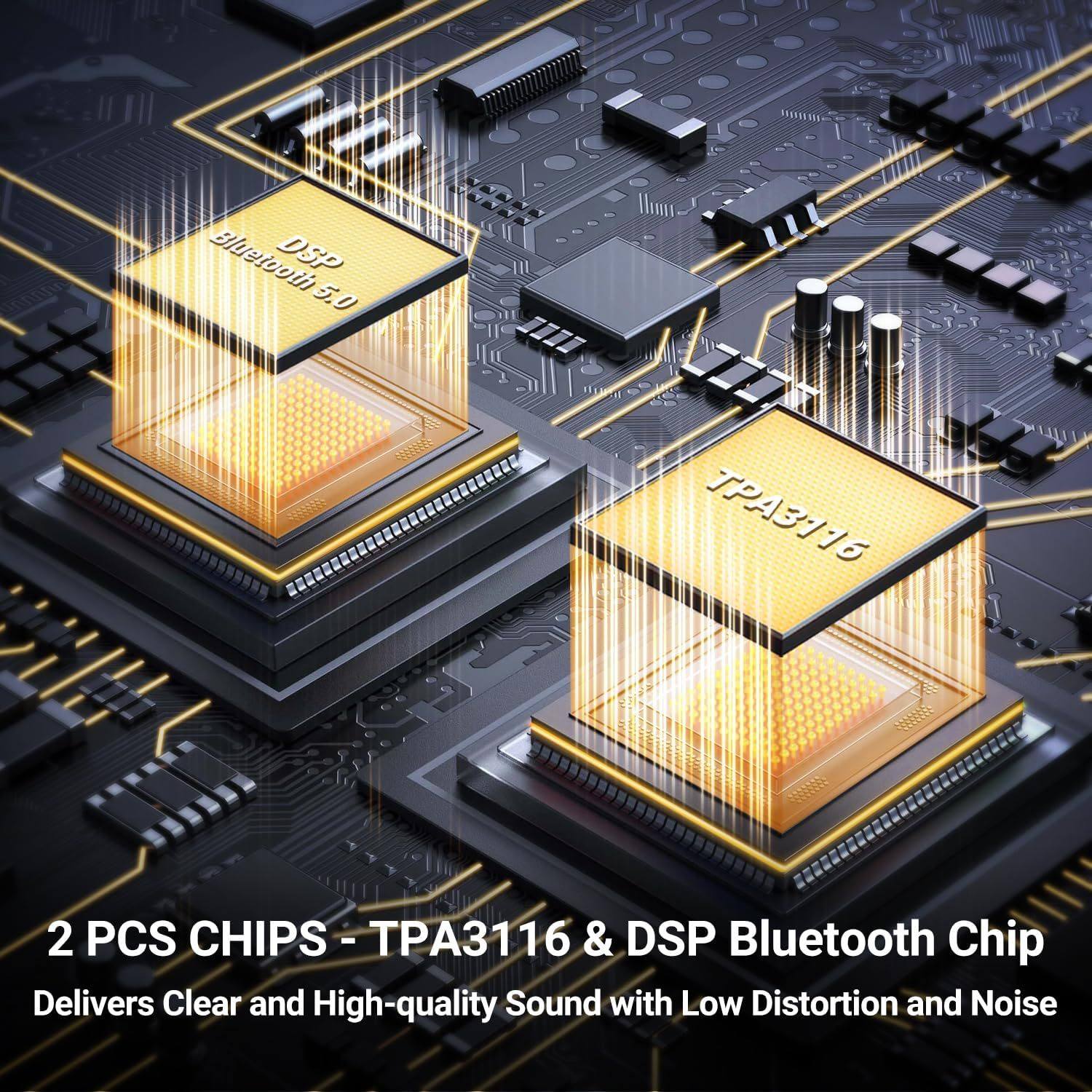 TPA3116 2.0 APTX Bluetooth 5.0 power amplifier stereo digital high power amplifier home cross-border