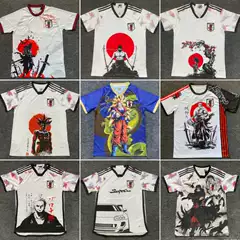 2425 Soccer Jersey National Team Japan Young Player Dragon Ball One Piece Luffy Saiyan Fan Quick-Dry