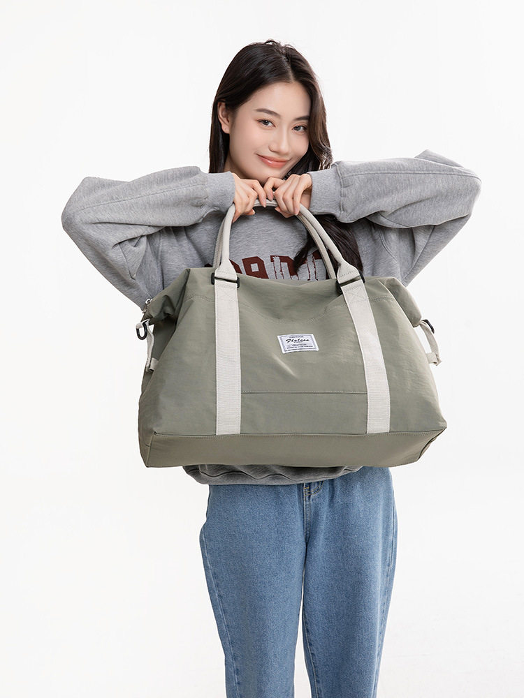 Travel Bag, Women's Large-Capacity Satchel Luggage Bag, Travel Bag, Clothing Storage Bag, Men's Boarding Bag, Short-Distance Maternity Bag